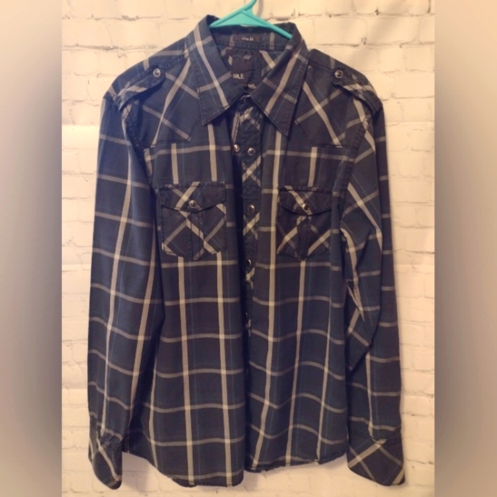 BKE Men's Slim Fit Shirt